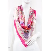 Fashion Square Silky Scarf 25 90x90cm